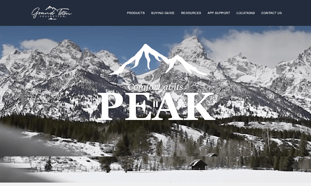 Grand Teton Collection Shopify store